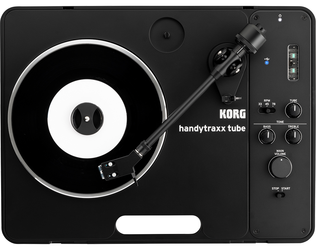 Korg handytraxx play, tube, 1bit, tube J: 4 platos portables con